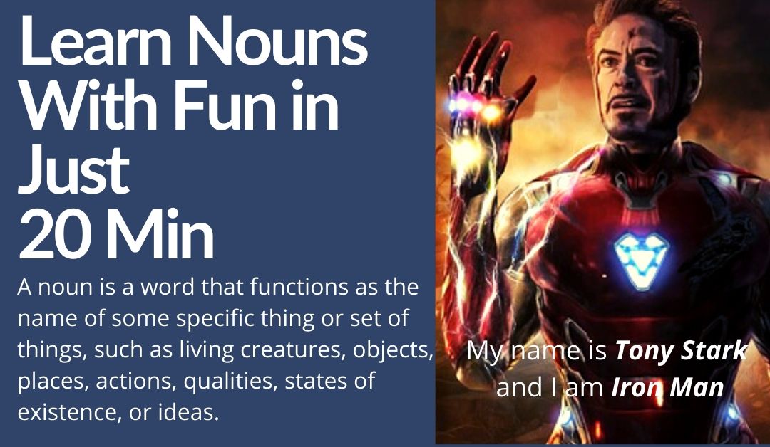 Learn Nouns With Fun in Just 20 Min