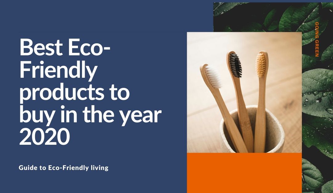 Best Eco-Friendly products to buy in the year 2020