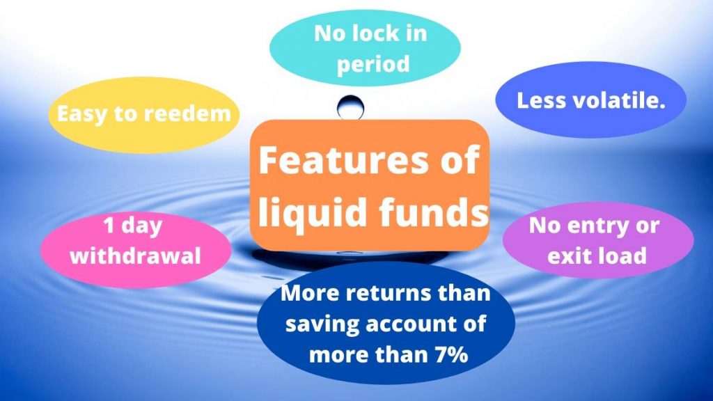 explained the benefits of liquid funds and why it is important.