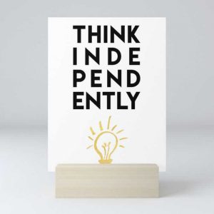a book of think independently 