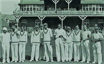 India's first test team
