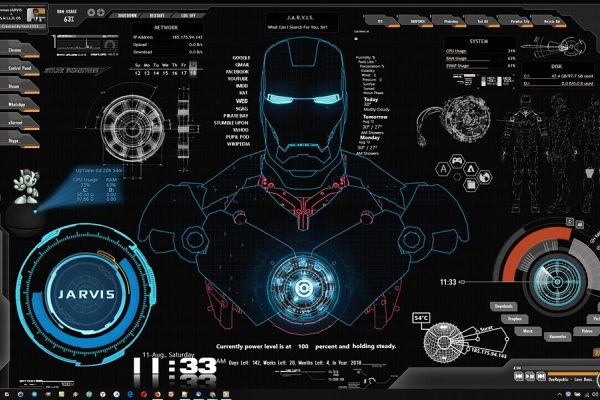 Iron Man (Tony Stark) Jarvis Image
