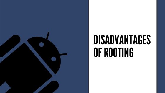 Disadvantages of Rooting
