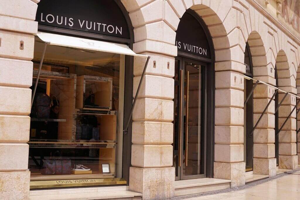 Luxury brand Louis Vuitton