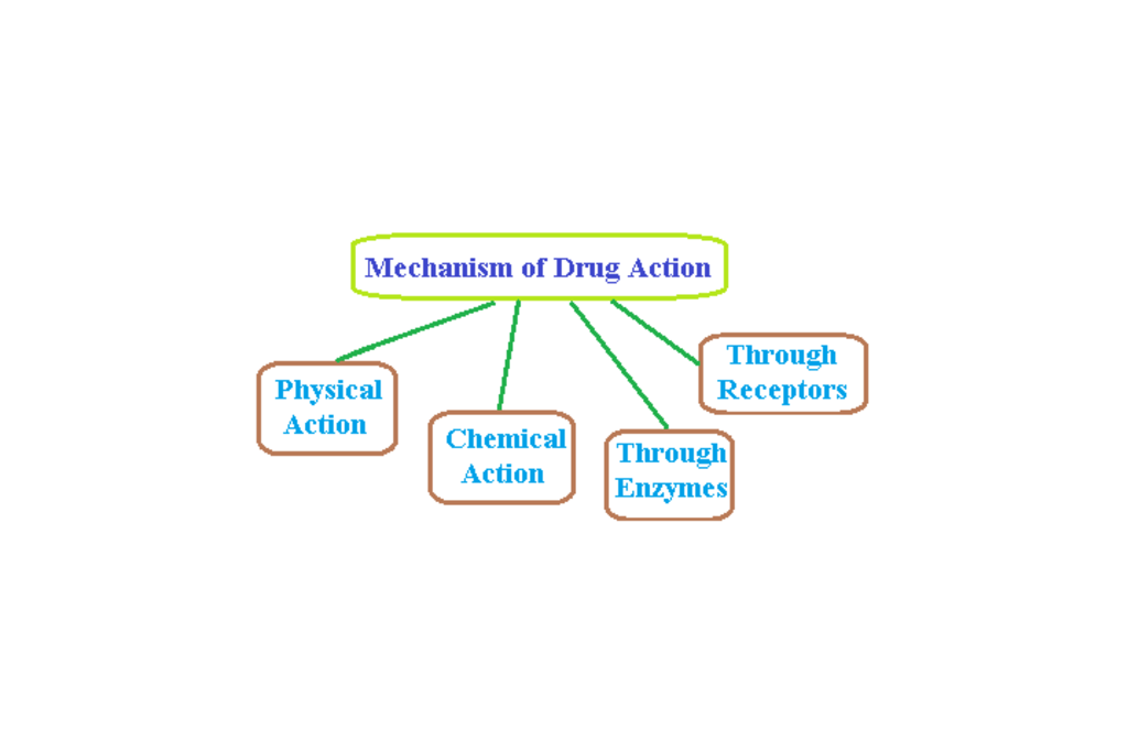 Mechanism of action in pharmacodynamics