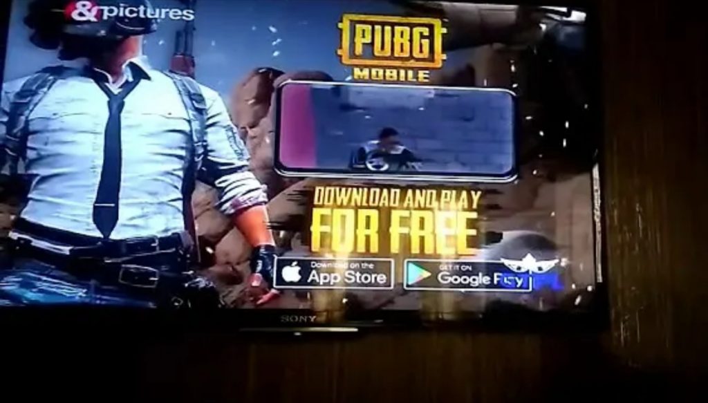 Pubg ads released on TV to gain players.