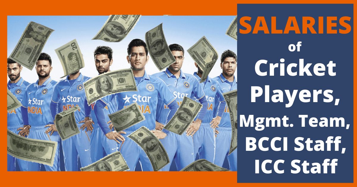 Salaries of Cricket Players