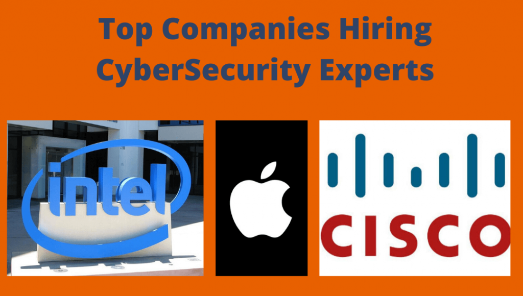 Top Companies Hiring CyberSecurity Experts
