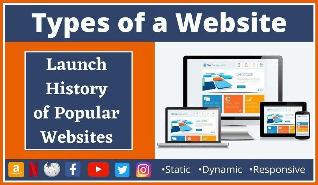 types-of-a-website-launch-history-of-popular-websites