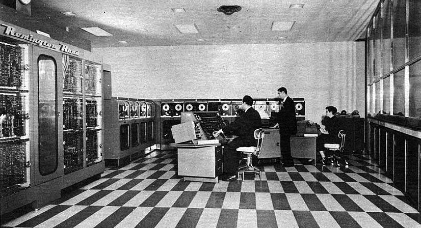 This is the image of UNIVAC.