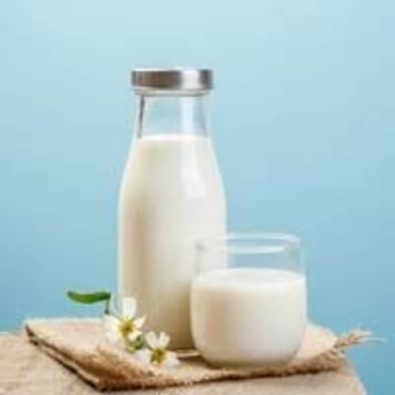 Milk Image- Home remedies for fair skin.