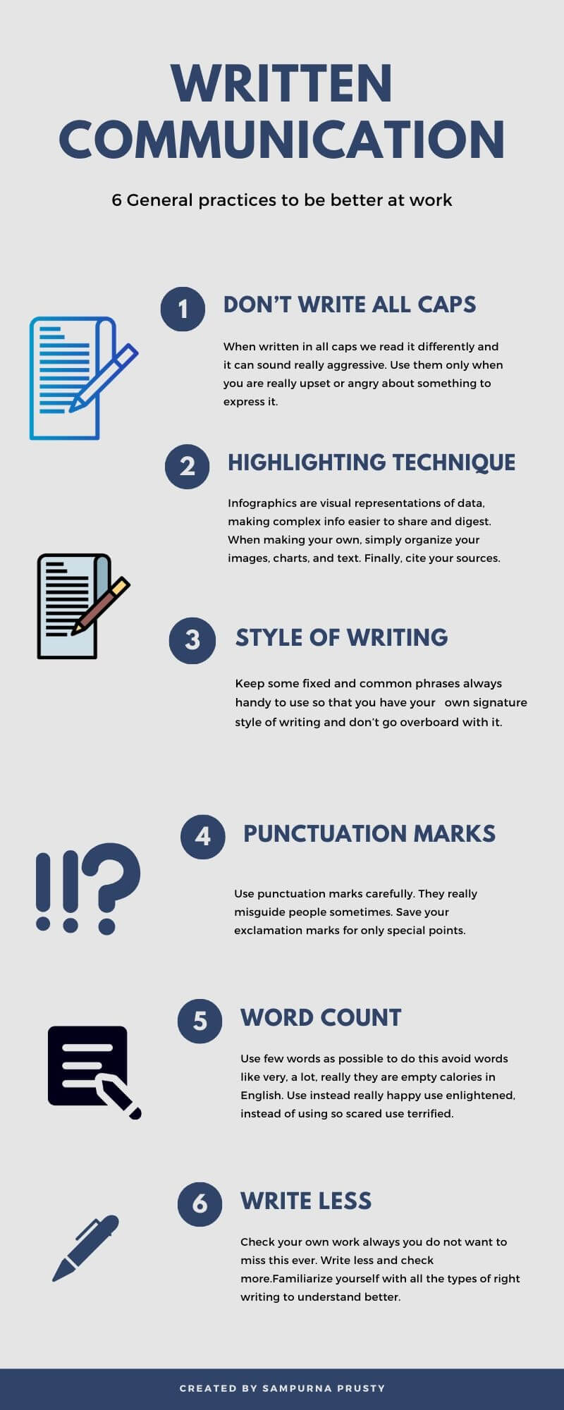 ways to improve written communication skills