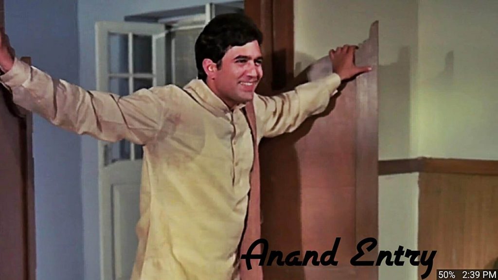 Anand's Entry Scene