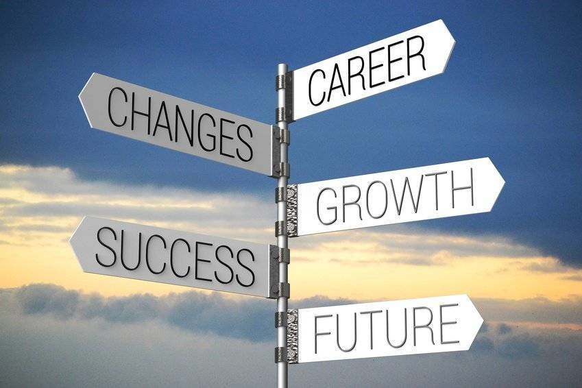 career-path-sign-board