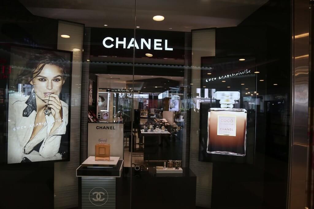 Luxury brand Chanel house