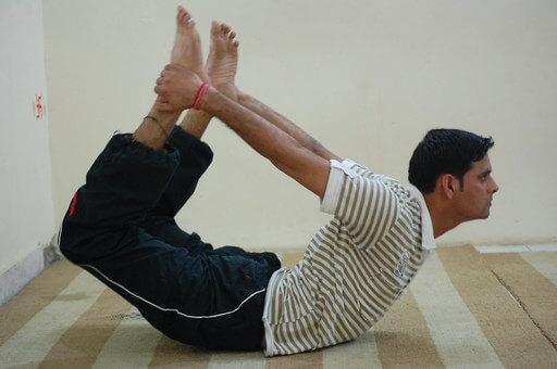 Yoga for weight loss- Dhanurasana (Bow Pose)