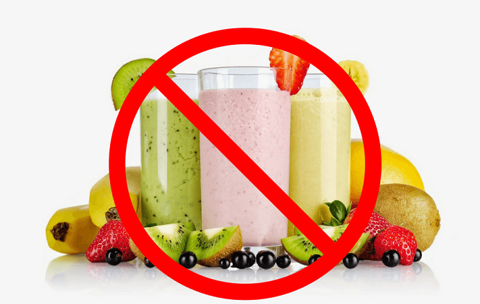 Avoid Fruit Juice