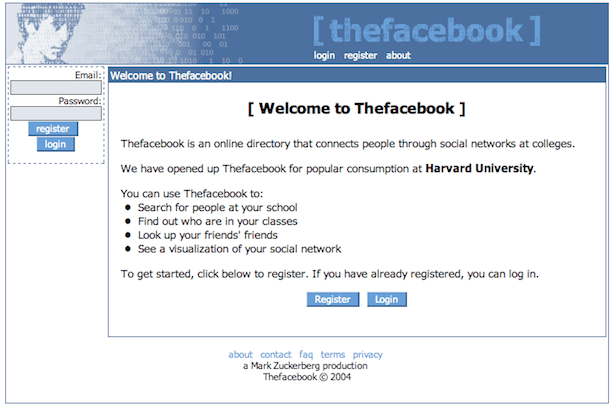 facebook-website-launched-in-2004