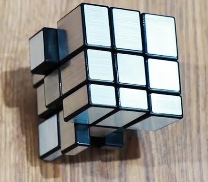 how to solve a mirror cube