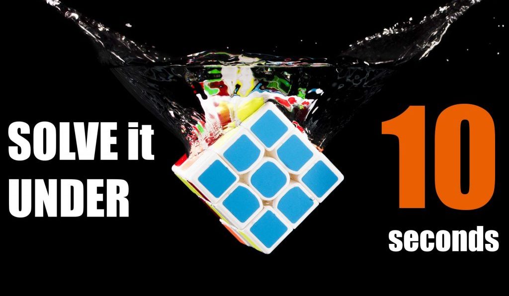 How to solve a Rubik's cube in 10 seconds? The World Record Guide