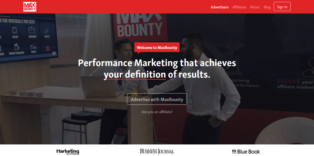 maxbounty affiliate marketplace