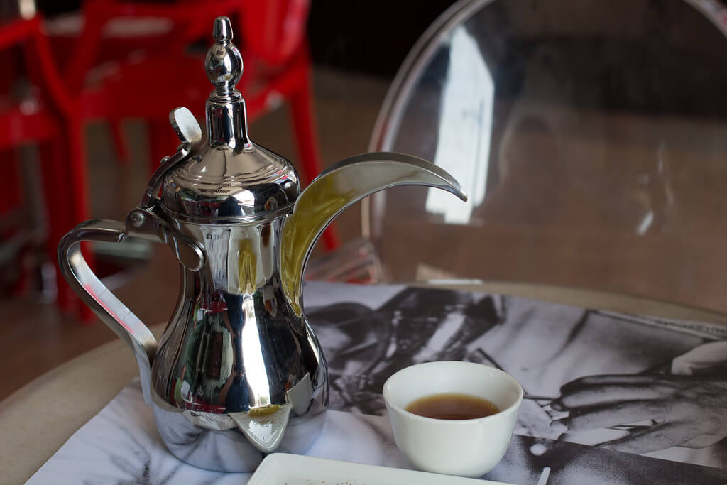 an image of arabic coffee or gahawa