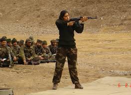 girl-indian-army-officer-shooting