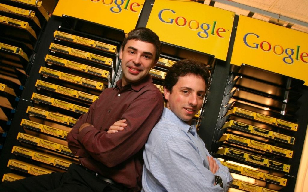 founders of google as searched on google