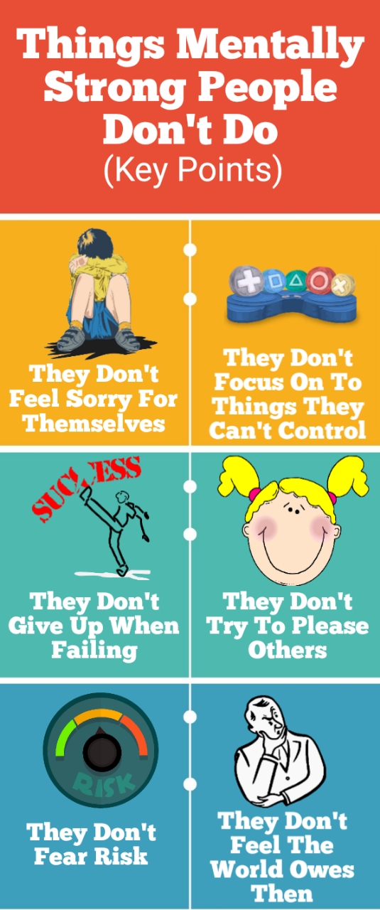 13 Thing mentally strong people don't do summary