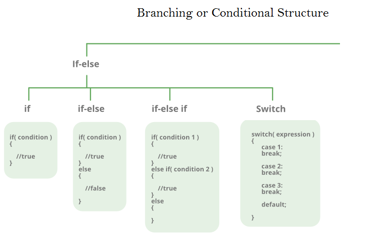 Branching or Conditional Structure