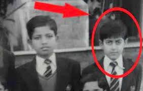 salman khan childood photo when he was in school