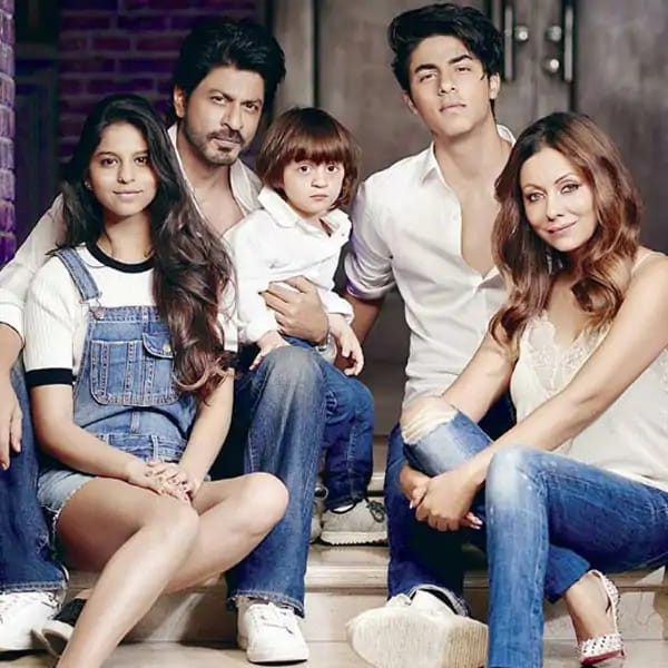 sharukh khan with his family
