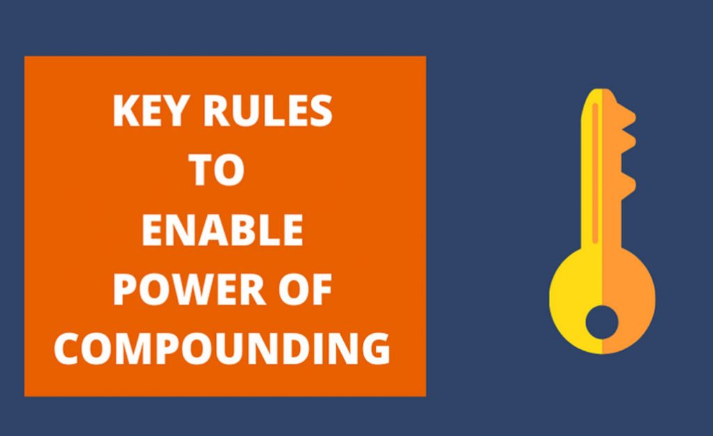 Key Rules to enable power of compounding
