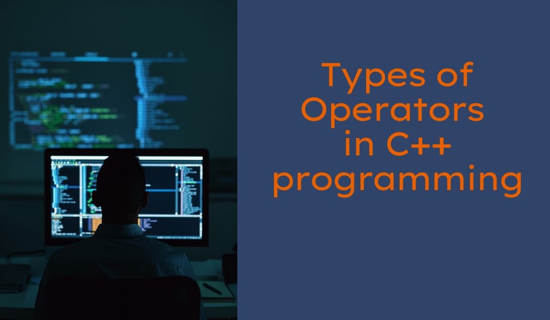 Types of Operators in C++ programming