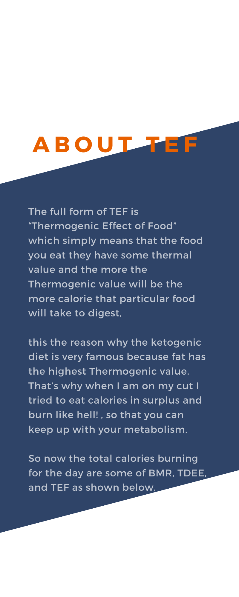 TEF | Metabolic equivalent