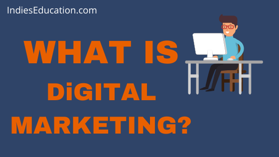 What is digital marketing?the image shows