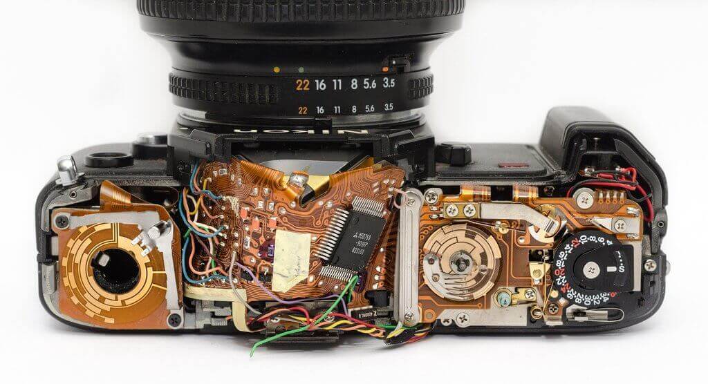 Inside image of the camera 