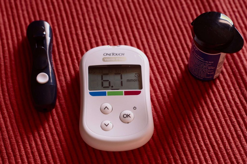 blood sugar meter
