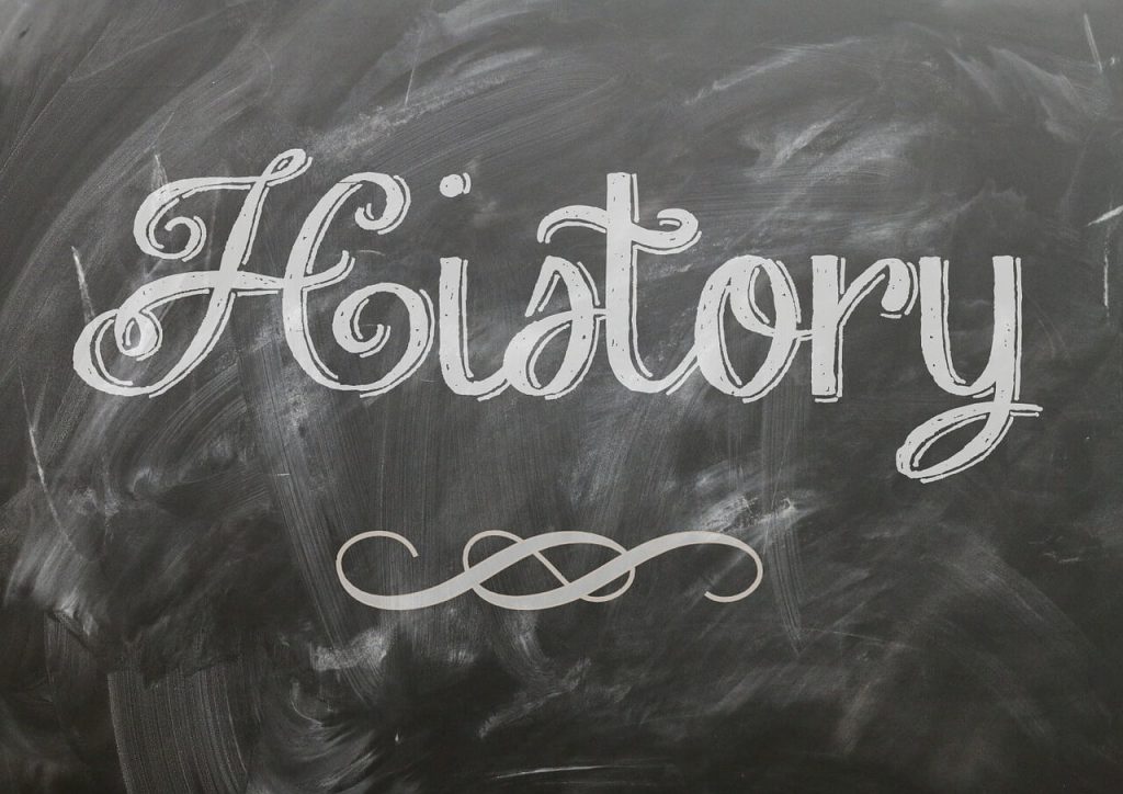 history logo depicting business history