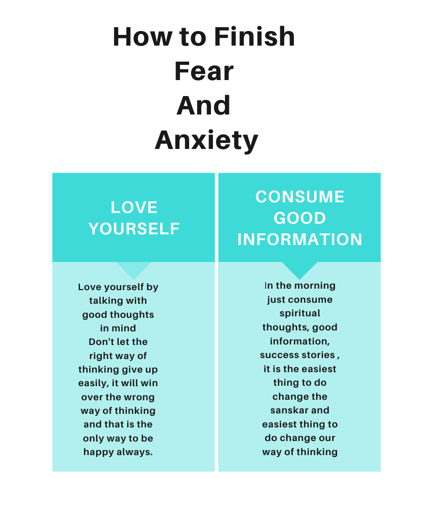 how to finish fear and anxiety