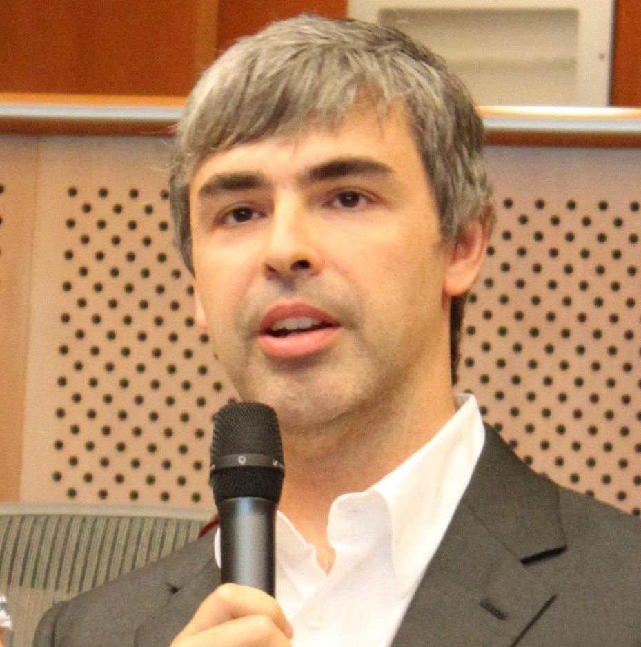 Larry Page one of the richest person in the world.