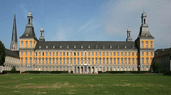 Campus of university of Bonn one of the top universities in germany