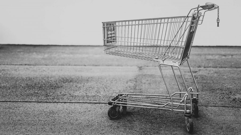 a shopping cart depicting flipkart