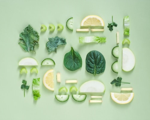 sliced fruits and vegetables