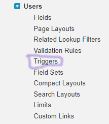 Triggers in salesforce  org
