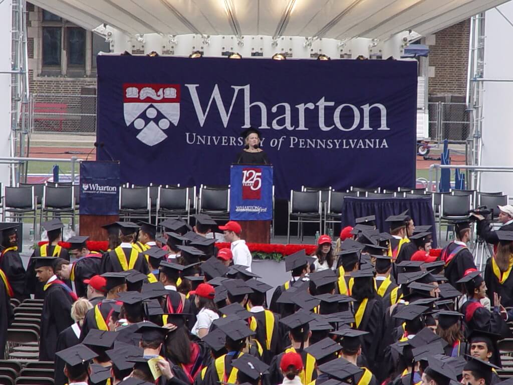 wharton university graduation