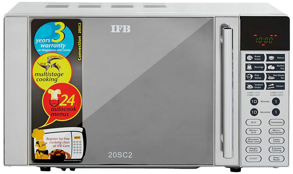 microwave convection oven by IFB