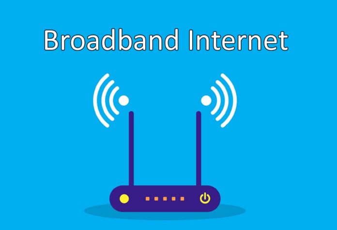 modem for broadband internet connection