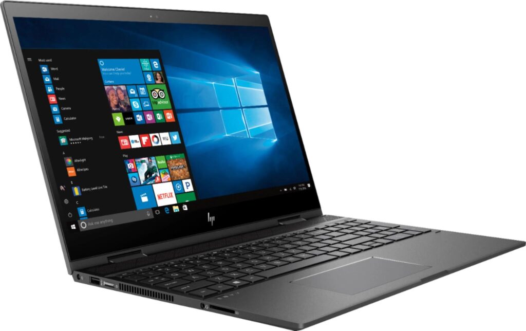 HP Envy x360 in the list of best laptops under 80000